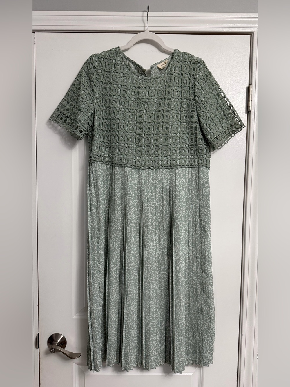 Orange Creek Sage Green Midi Dress